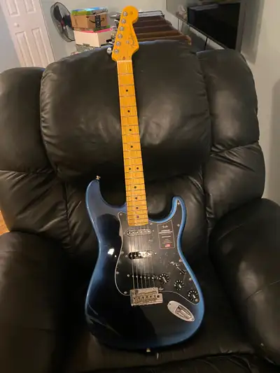 FENDER STRATOCASTER. DARK NIGHT, View more