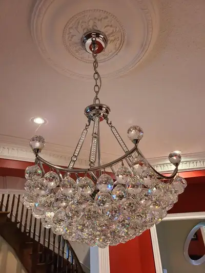 Egyptian Crystal Chandelier, View more