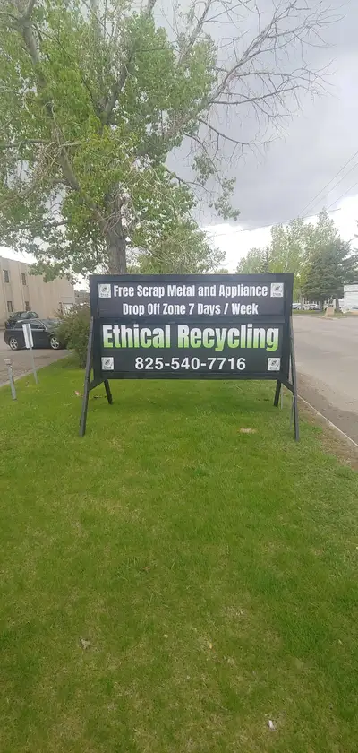 DO YOU NEED A PLACE TO DROP OFF THAT UNWANTED OR BROKEN FRIDGE WE HAVE HAVE THE SOLUTION ETHICAL REC...