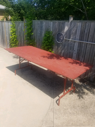 Outdoor wooden table, View more