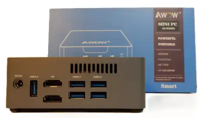 Mini PC, Windows 11, Clavier et souris Microsoft sans fil, View more