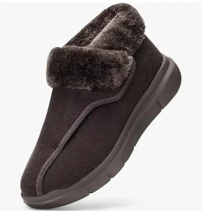 FitVille Mens Diabetic Shoes Extra Wide Boots Slippers with Arch, View more