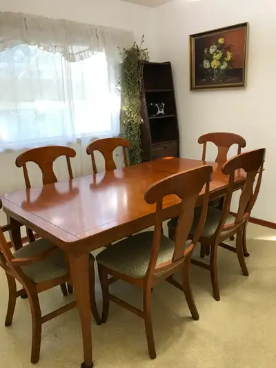 Dining Set and Hutch, View more