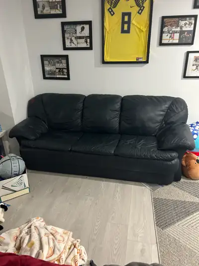 Leather couch set, View more