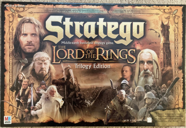 Lord of the Rings Stratego Board Game, New, Sealed. in Toys & Games in Trenton