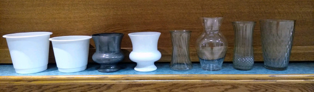Large Assortment of Glass Vases and Plant Pots  in Home Décor & Accents in London