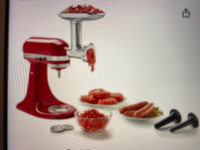 Kitchen Aid Meat and Food Grinder Attachment