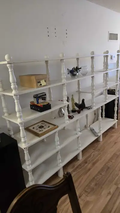 White Display Shelves, View more