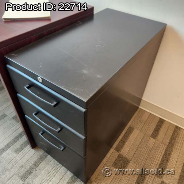 Metal Pedestal File Cabinets, Various Tones, $90 - $135 each in Storage & Organization in Calgary - Image 4