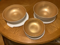 3 bowl set tupperware