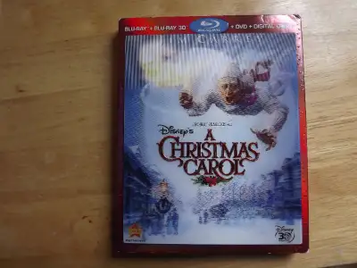 I have for sale Walt Disney's "A Christmas Carol" Blu-ray 3D + Blu-ray + DVD + Digital Disc (4-Disc...