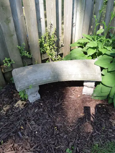 concrete bench, View more