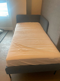 Ikea twin bed with mattress