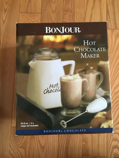 Hot Chocolate Maker (New, Open boxed), View more