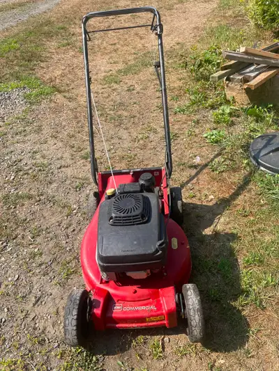Used Toro 21" Vari-Speed Commercial Grade Self-Propelled Lawnmower, with $936 of refurbishment repai...