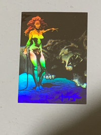 Frazetta Women 20u Silver 3 Hologram Set Flight,Attack,Countess