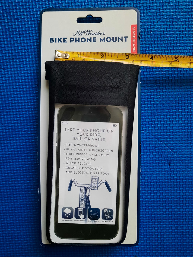 Kikkerland All Weather Bike Phone Mount in Clothing, Shoes & Accessories in City of Toronto - Image 2