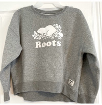 Roots Kids Girls Crew Sweatshirt Size XL