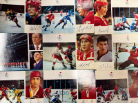 Ice hockey players 1973 CCCP cards (25 cards of 25)