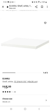 Ikea Elvarli shelf System