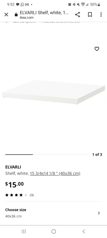 Ikea Elvarli shelf System in Bookcases & Shelving Units in City of Montréal