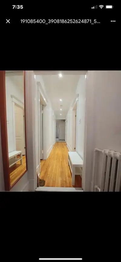 6 1/2 apartment for rent in NDG