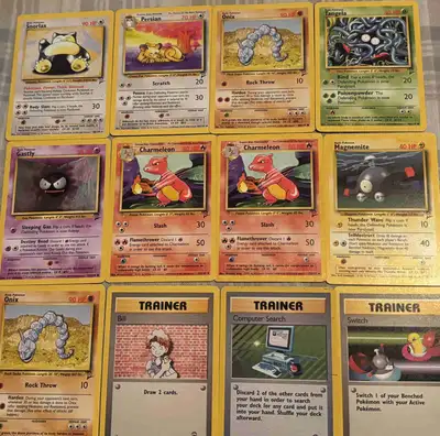 Asking $615 for the whole lot, can sell individually prices per card are below: - Snorlax 30: $35 -...