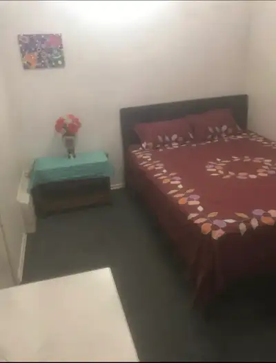 Available from April 1st Only for working female or female student. Monthly rent is $850 one person...