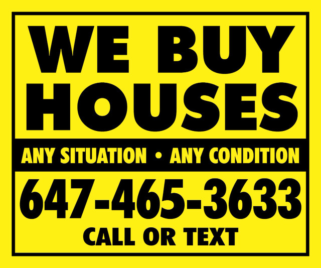 We Buy Houses - Quick and Fair Offers which Works for you & Us in Houses for Sale in Kitchener / Waterloo