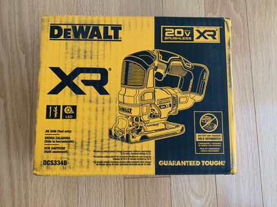 DEWALT DCS334B 20V Max Li-Ion XR Cordless Brushless Jigsaw (NEW), View more