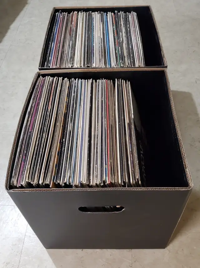 LOT DE 150 VINYLES 12 POUCES HOUSE DIVERS DJ UN PEU POUSSIÈRES63373373704579121