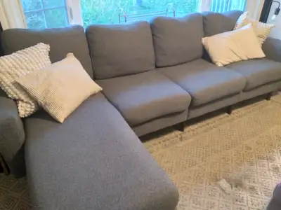 Cozey sectional couch, View more
