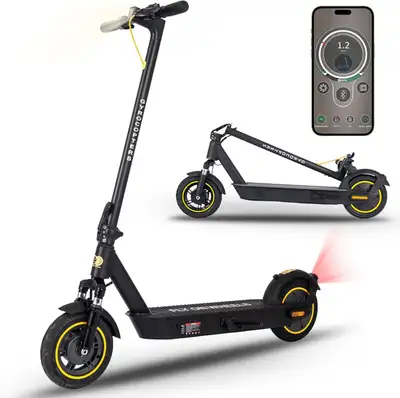 Portable electric scooter designed for adults — perfect for commuting, errands, or weekend rides. Th...