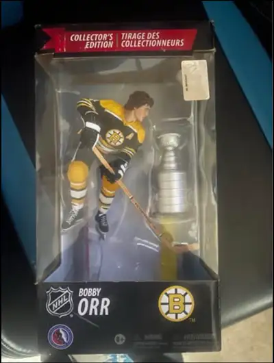 Figure is still sealed in the original packaging. Box does have some wear and creasing from storage...