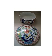 Miyako Japanese Handcrafted Porcelain Imary Ware Trinket Box