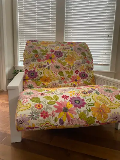 IKEA Futon Chair (converts to single bed), View more