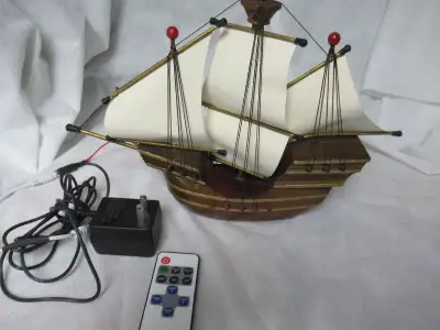 Vintage  Ship Table Lamp, View more