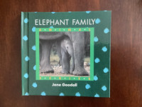 Elephant Family by Jane Goodall (Signed)