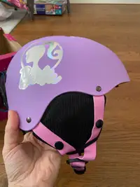 Kids Barbie Winter/ski helmet - like new!