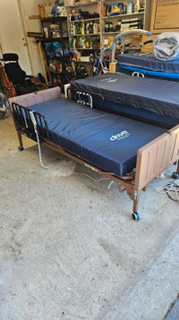 Drive Hospital Bed with Therapeutic mattress, Delivery Available