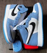 Jordan 1 High University Blue UNC GS Womens -Size 6.5Y, 7Y