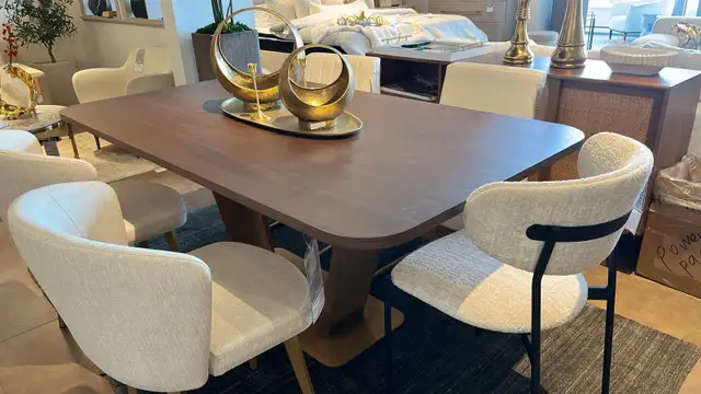 rh eq3 wood dining table  in Dining Tables & Sets in City of Toronto - Image 2