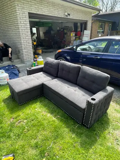 Sectional Couch- Condo Size, View more