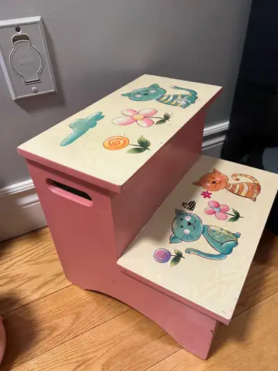 Step stool w/ compartment , View more