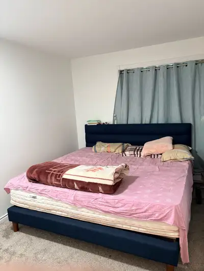Renting out a large bedroom and full bathroom in a very private setting . Bedrooms In This private e...