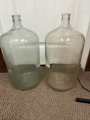 Large vintage 5gallon glass carboy/demijohn, approx. 22” tall. E, View more