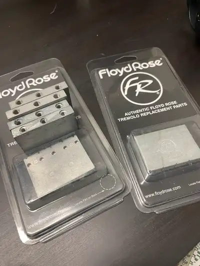 **local pickup only - all parts located in Morrisburg ON** Locking tremolo blocks: Some are Floyd Ro...