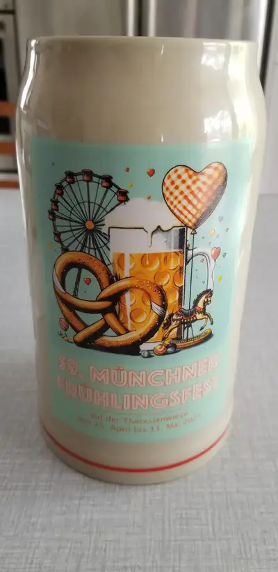2025 Munich Fruhlingsfest stein, View more