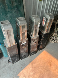 Old Transit Fare Coin Boxes