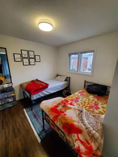 May 1 2, 2026 Shared room is available in brampton from Today !!! Only for Girls !!! Fully furnish,...